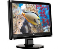 Monitor AOC 1619Swa; 15.6in; LCD; 15.6in; 1366x768 0.252mm